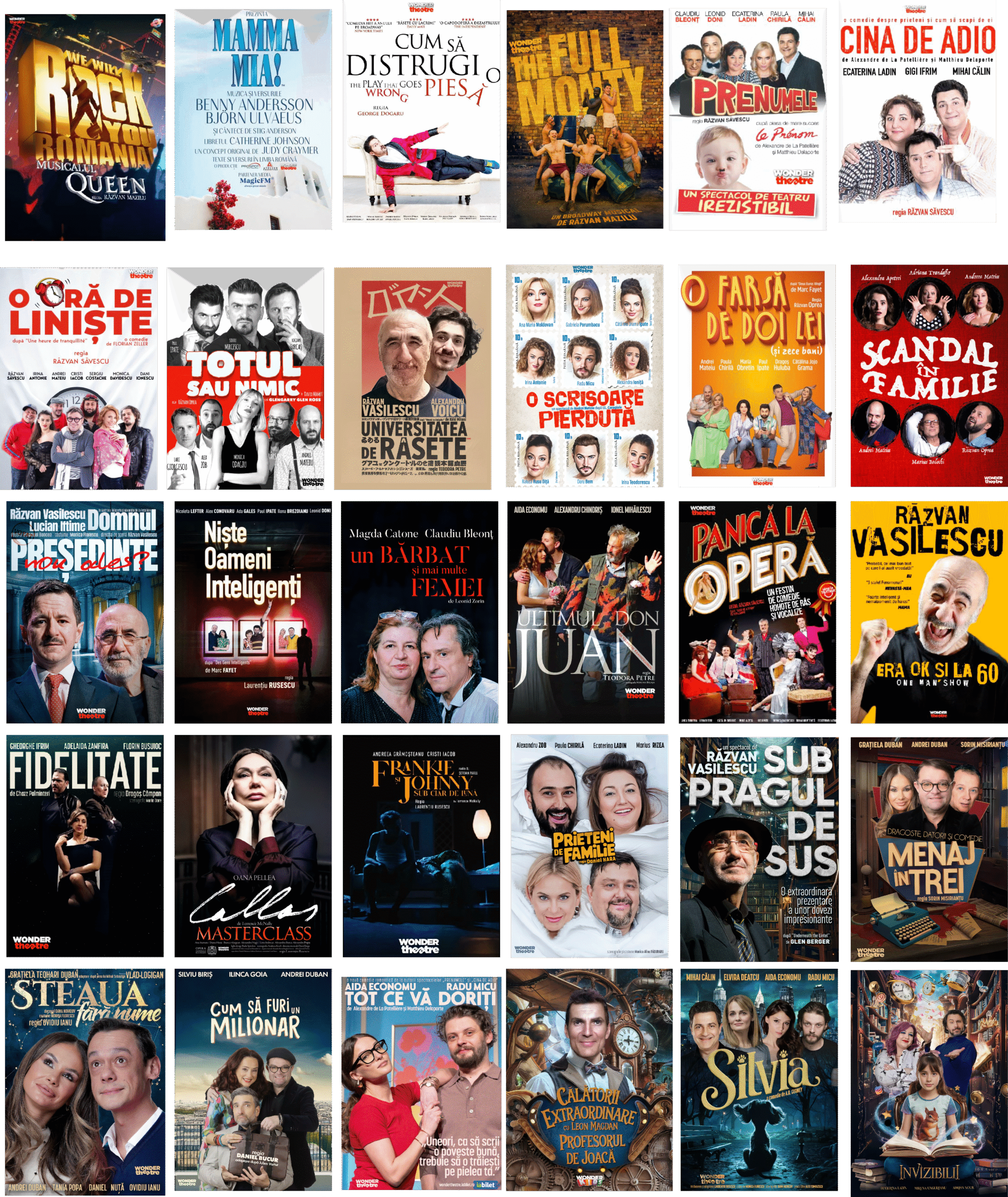 Repertoriul WonderTheatre