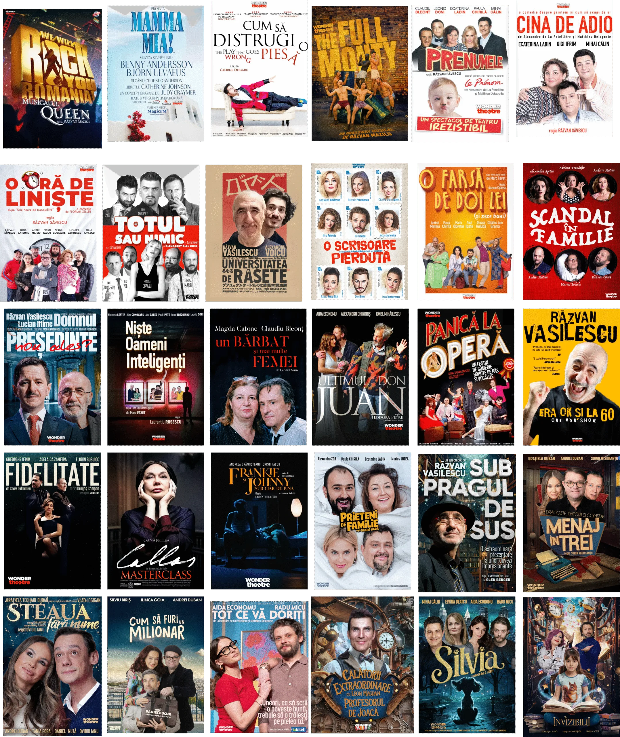 Repertoriul WonderTheatre