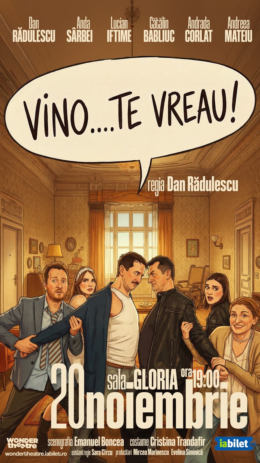 Afiș Vino! Te vreau